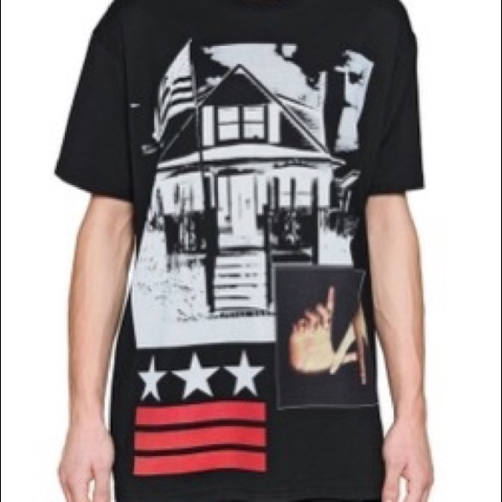Givenchy by RT LA HOUSE print shirt